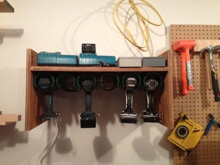 Drill Charging and Storage Station