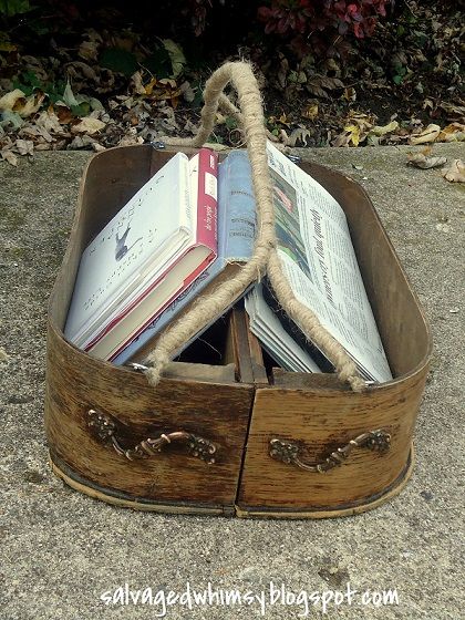 Two Drawers Repurposed into Basket