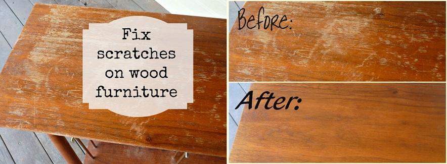 Fix Scratches on Wood Furniture