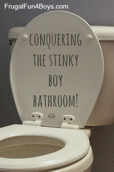 Getting Rid of Boy Bathroom Stink