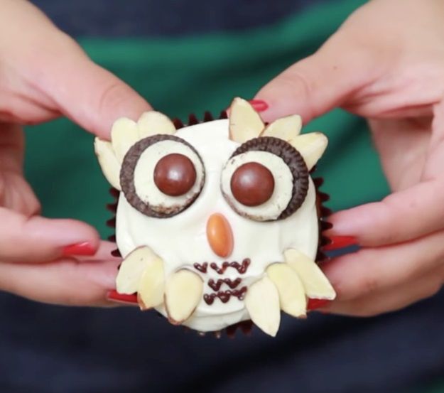 Harry Potter Owl Cupcakes