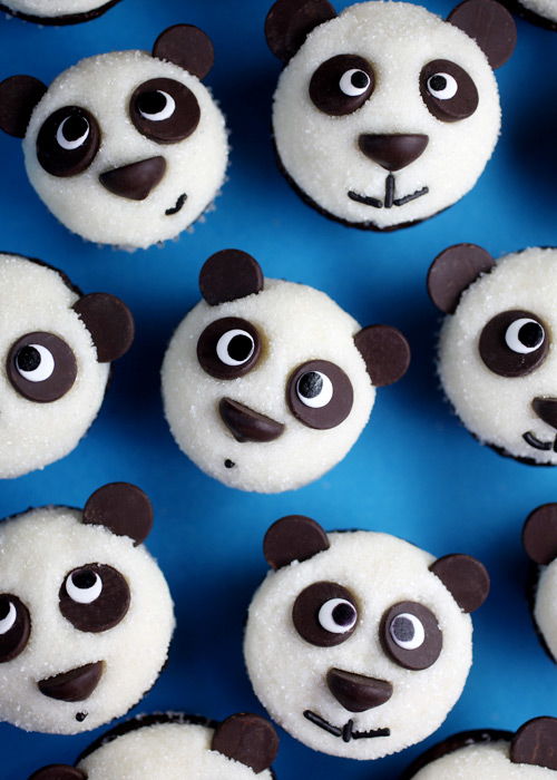 Easy Little Pandas Cupcakes