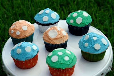 Mushroom Cupcakes
