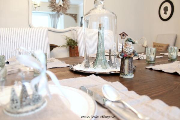 French Christmas Tablescapes