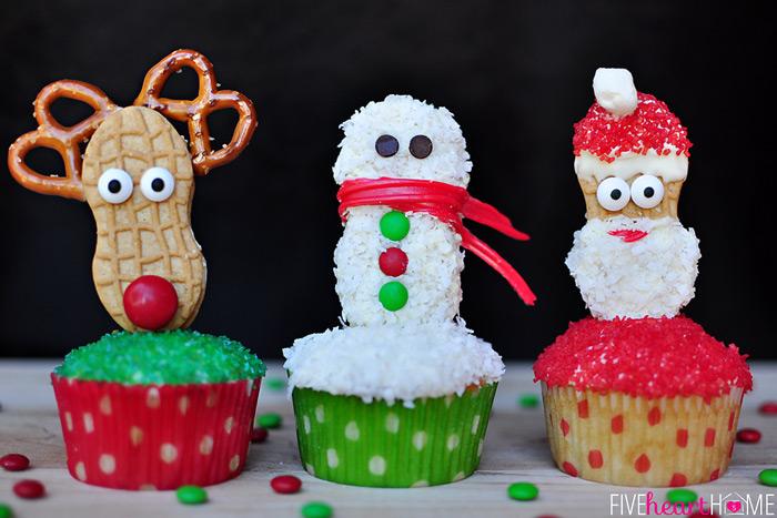 Christmas Cupcake Toppers
