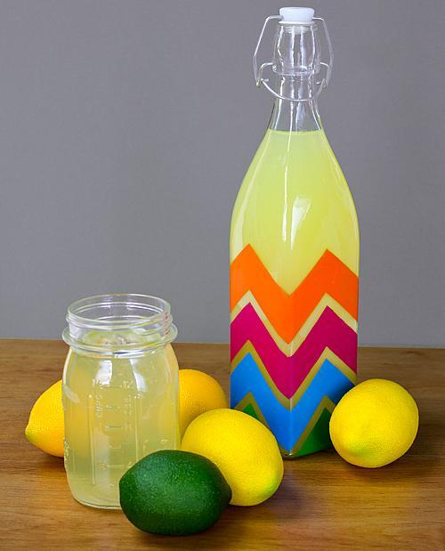 Bright Chevron Bottle