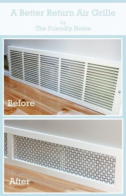 A Better Looking Return Air Grille