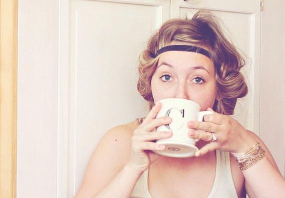 No Heat Curl headband tutorial