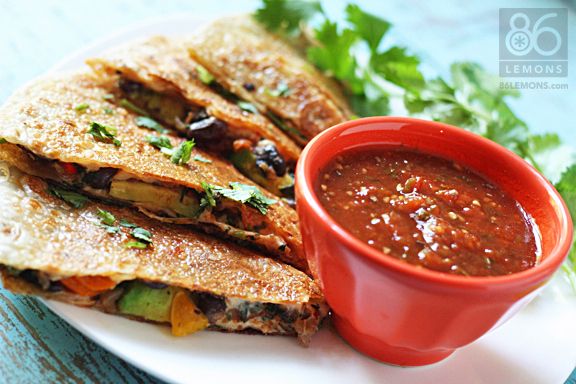 Amazing Veggie Quesadillas