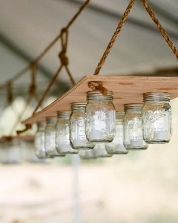 Mason Jar Electric Tea-light Candle