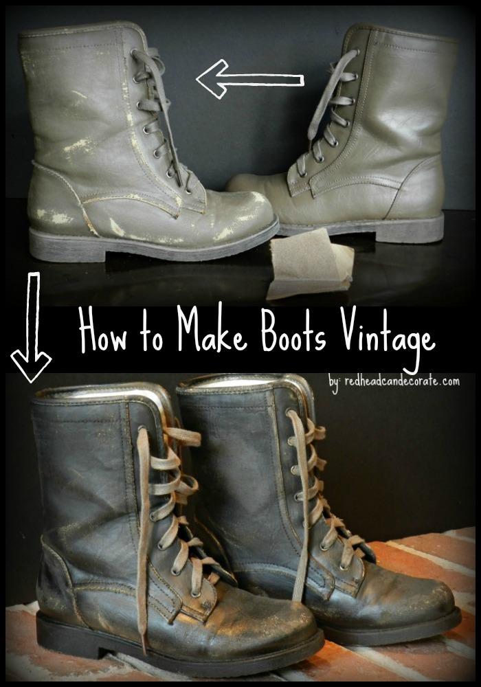 Make Boots Vintage