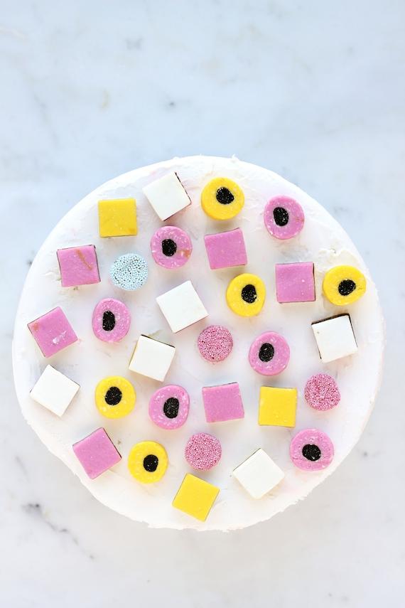 Licorice, comes in all sorts of visually appealing colors and shapes