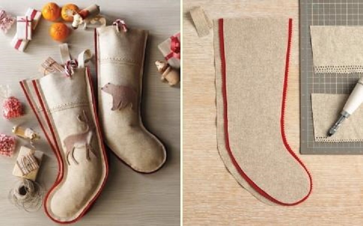 Wool Woodlands Stocking