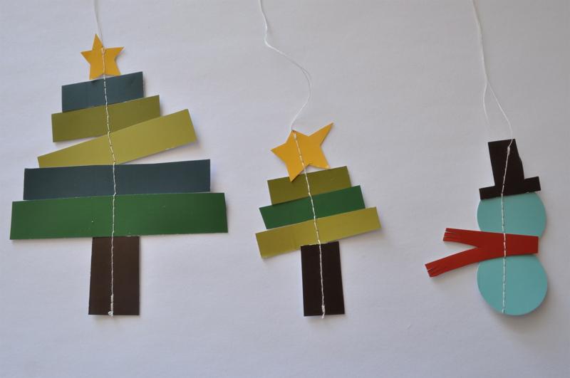 Paper Christmas Tree Ornament