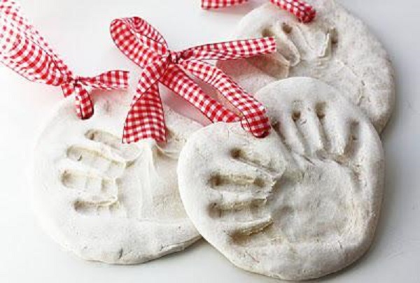 Handprint Ornaments