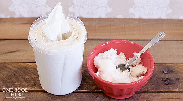 DIY Makeup Removing Wipes