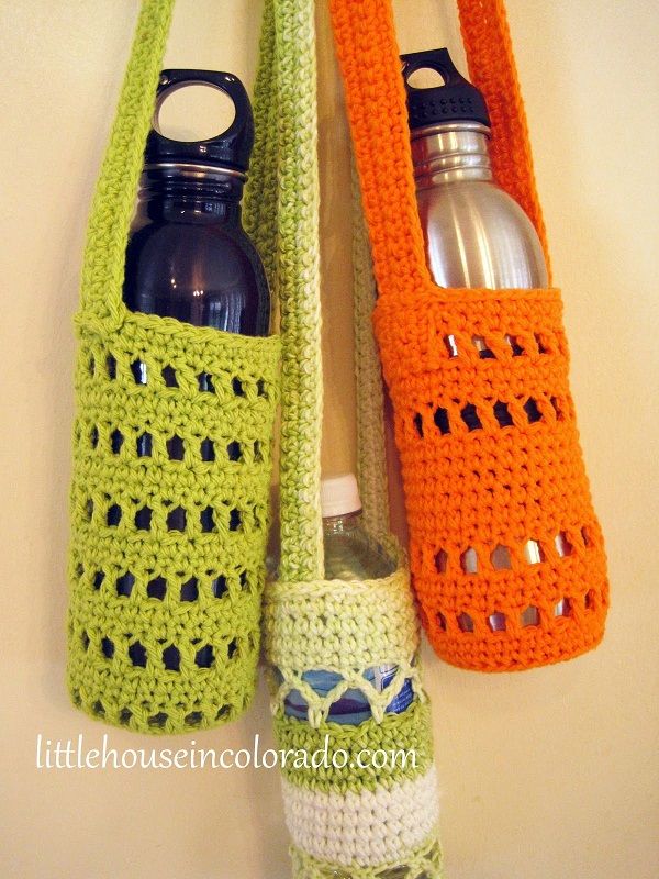 Crochet Water Bottle Holders