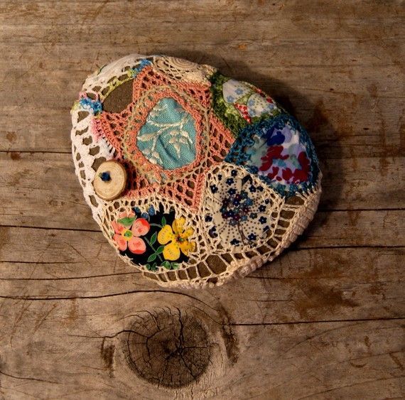 Crochet Covered Rocks