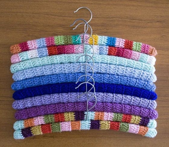Crocheted Hangers