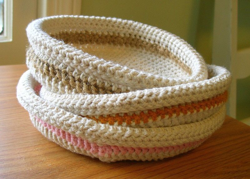 Quick Crocheted Basket