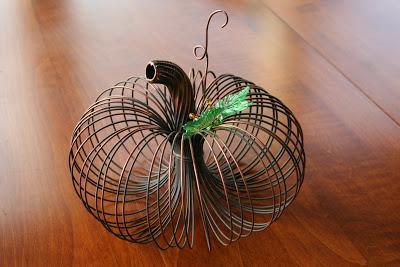 Wire Pumpkin