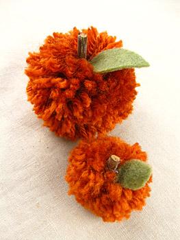 Pom Pom Pumpkins