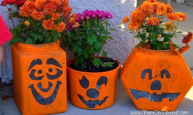 Pumpkin Planters