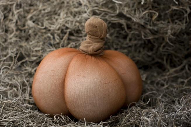 Pantyhose Pumpkin