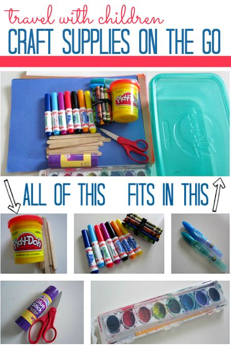 Craft Supplies on the Go