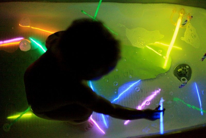 Glow in the Dark Bath