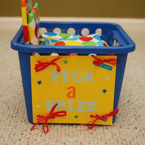 Catch them Being Good with the Prize Box