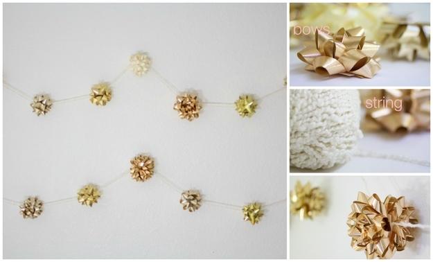 Gift Bow Garland