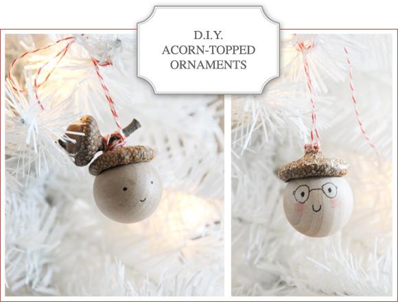 Acorn Topped Ornaments