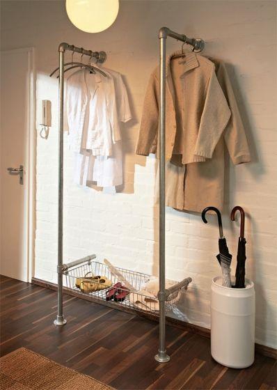 Stylish Clothing Rack From Pipe