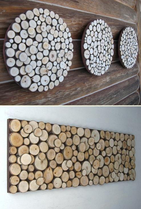Wood Slice Wall Art