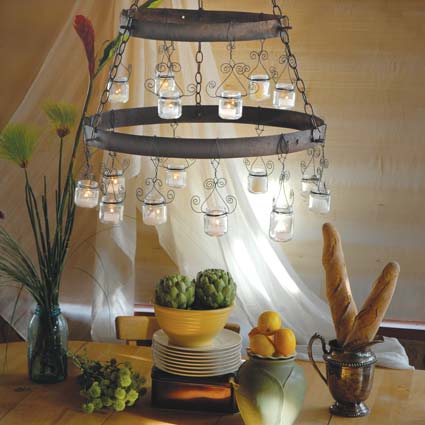 Baby Food Chandelier