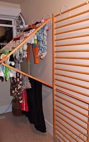 Baby Gate to Drying Rack