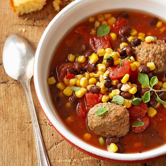 Mexican Meatball Stew