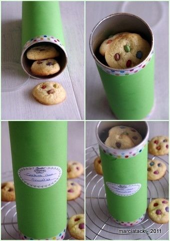 Home-Baked Cookies in a Revamped Pringles Can