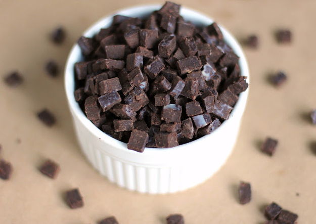Homemade Dark Chocolate Nutella Baking Chips