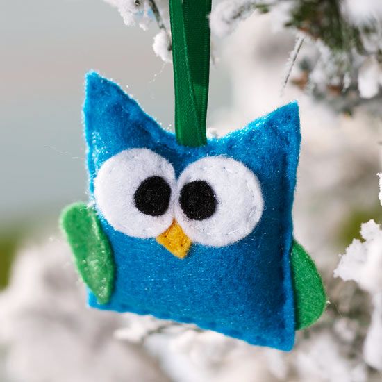 Baby Owl Ornament