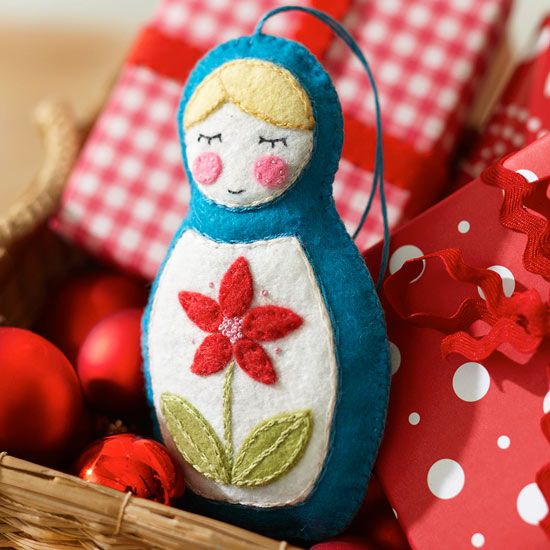 Russian Nesting Doll Ornament