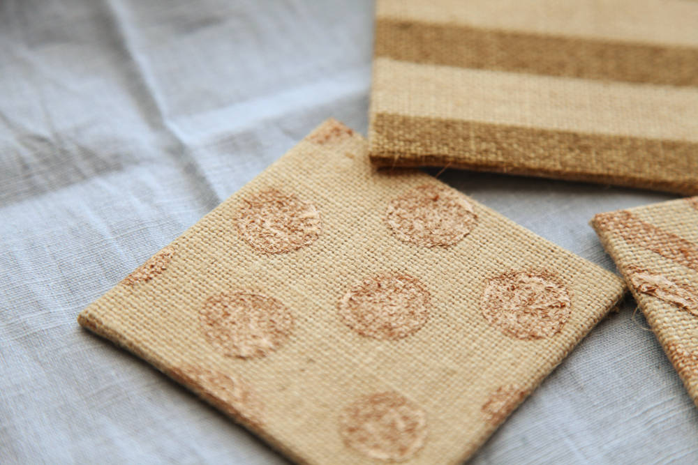 Burlap Coasters