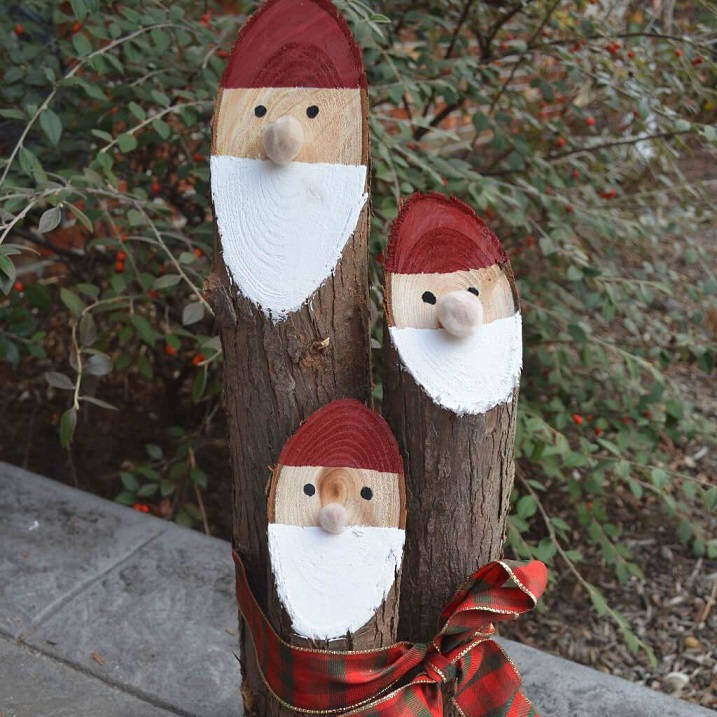 Logs Christmas Craft