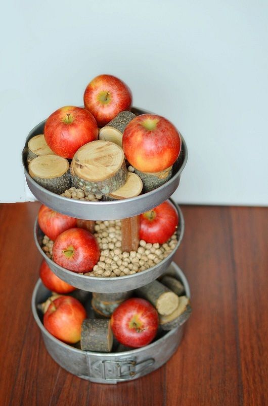 Aluminum Cake Pan Tiered Tower