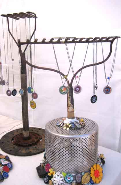Garden Tools to Jewelry Display