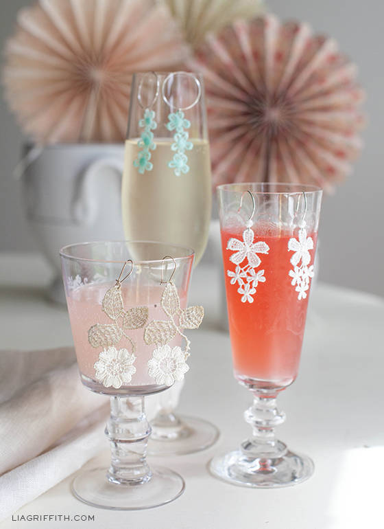 Simple Lace Earrings