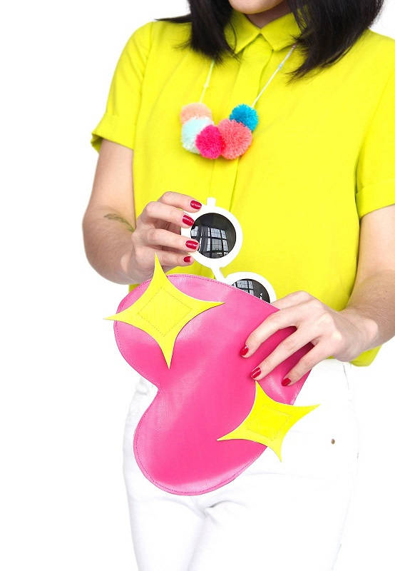 Emoji Heart Clutch