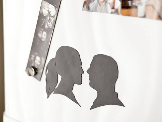 Personalized Silhouette Magnets