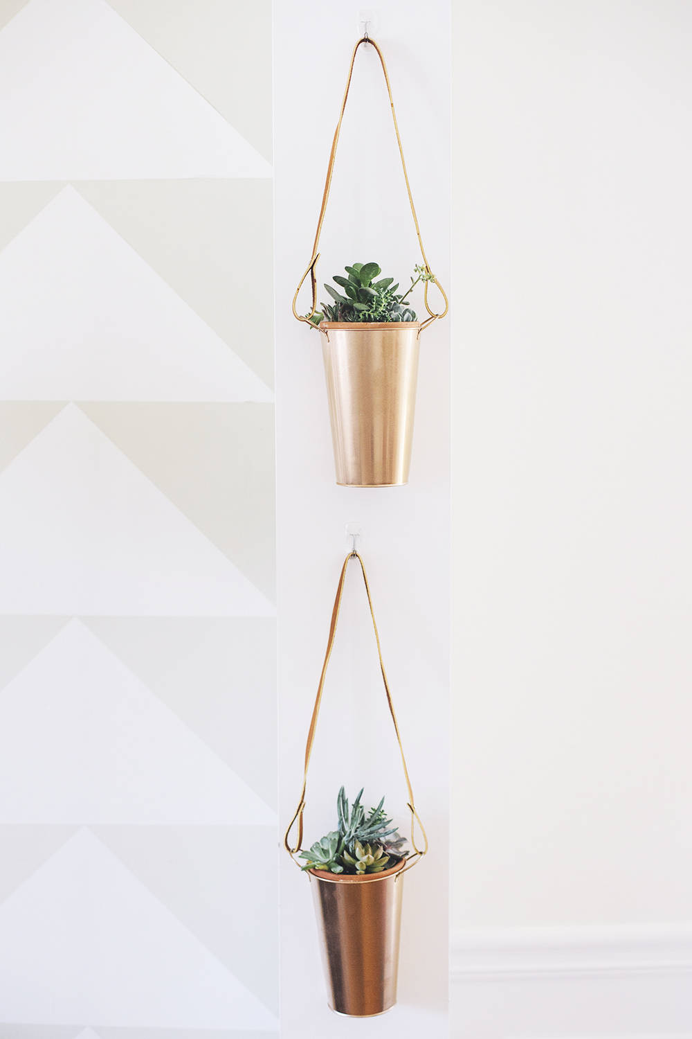 Hanging Copper Planter